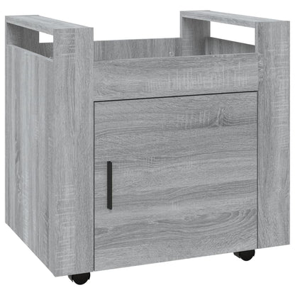 Bürowagen Grau Sonoma 60x45x60 cm Holzwerkstoff - Pazzar.ch