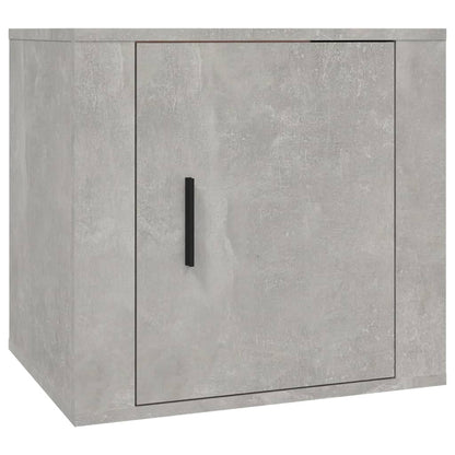 Nachttische 2 Stk. Betongrau 50x39x47 cm - Pazzar.ch