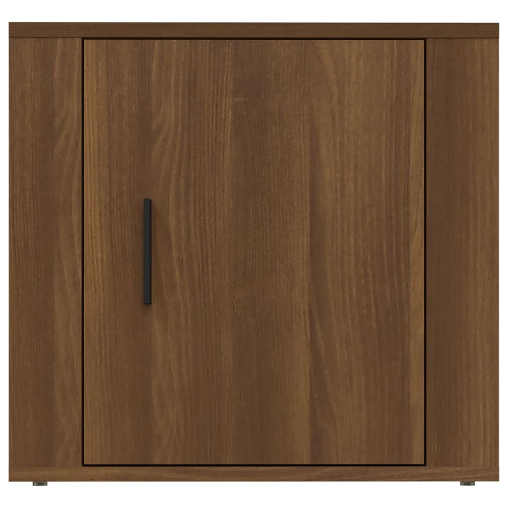 Nachttische 2 Stk. Braun Eichen-Optik 50x39x47 cm - Pazzar.ch