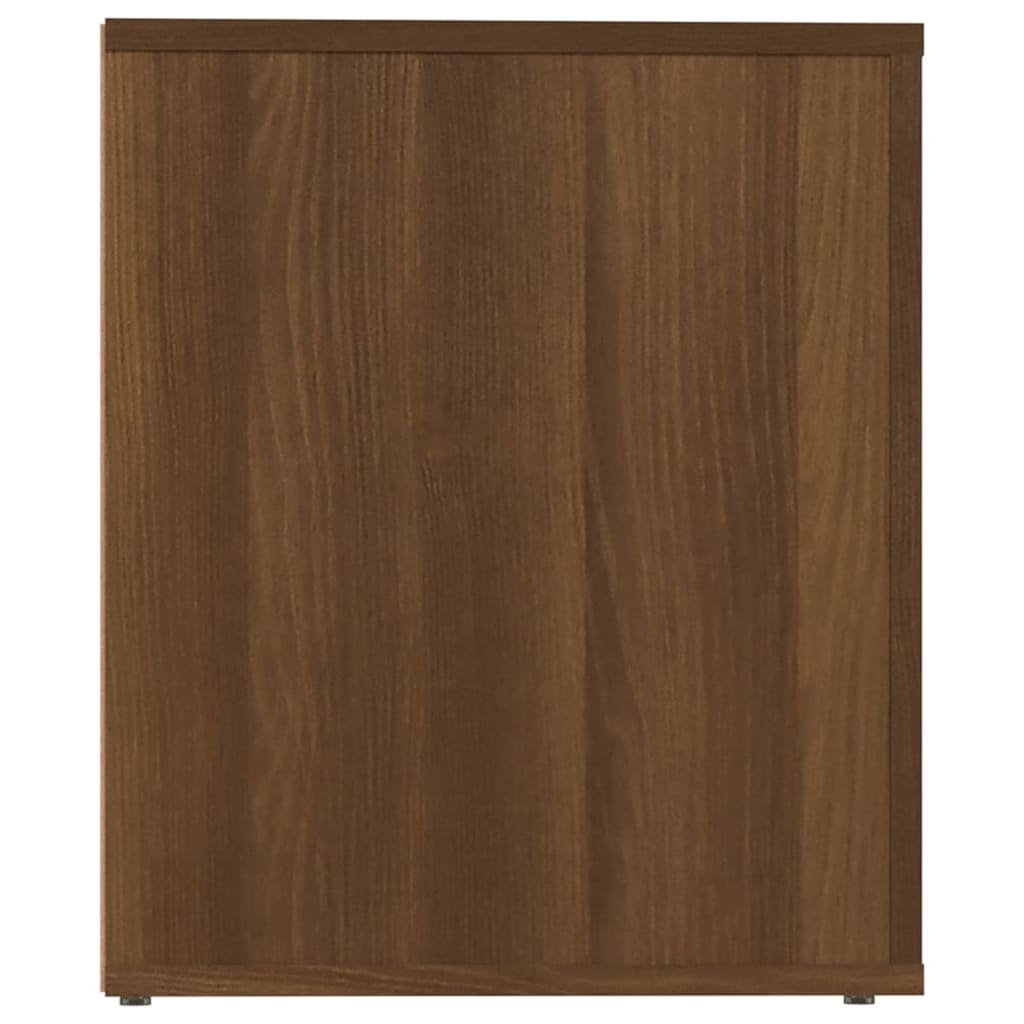 Nachttische 2 Stk. Braun Eichen-Optik 50x39x47 cm - Pazzar.ch