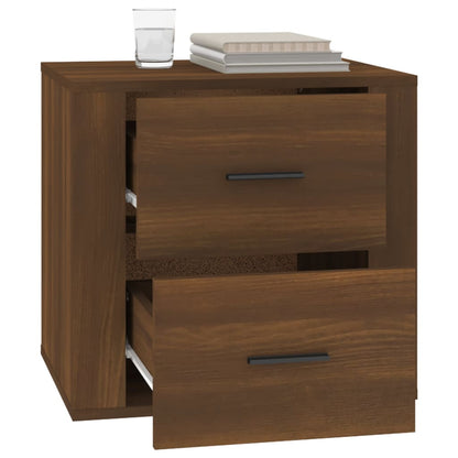 Nachttisch Braun Eichen-Optik 50x39x47 cm - Pazzar.ch