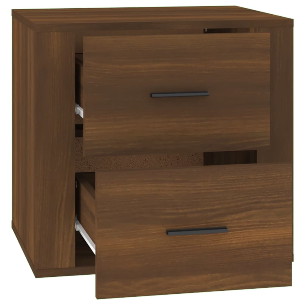 Nachttisch Braun Eichen-Optik 50x39x47 cm - Pazzar.ch