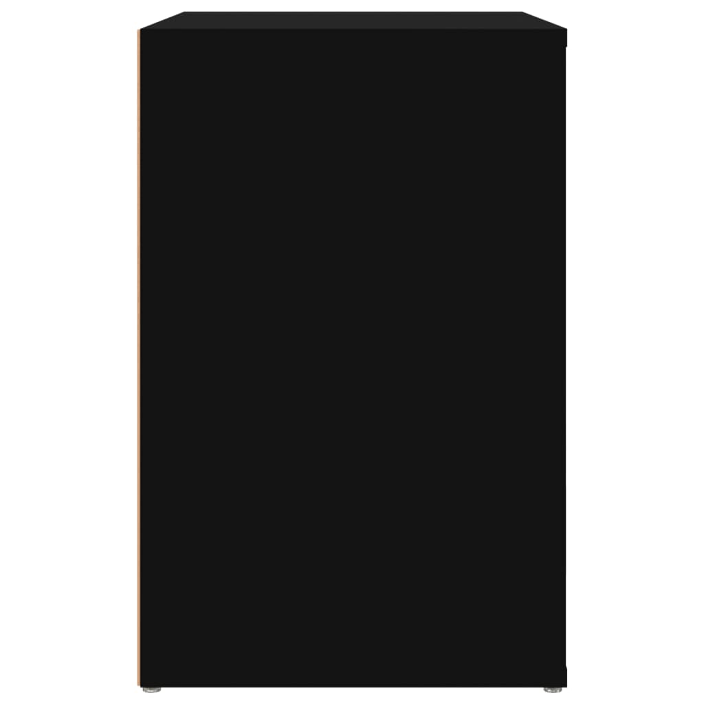 Schuhschrank Schwarz 130x35x54 cm Holzwerkstoff - Pazzar.ch