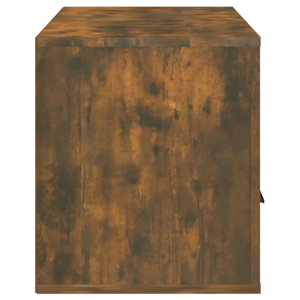 TV-Schrank Räuchereiche 100x35x40 cm Holzwerkstoff - Pazzar.ch