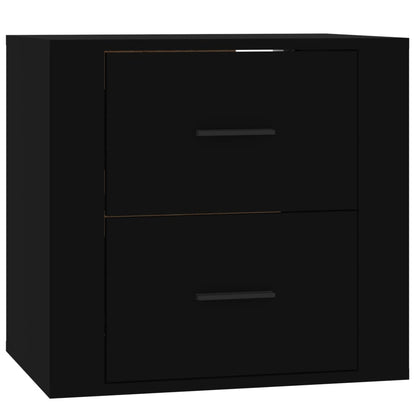 Wand-Nachttisch Schwarz 50x36x47 cm - Pazzar.ch