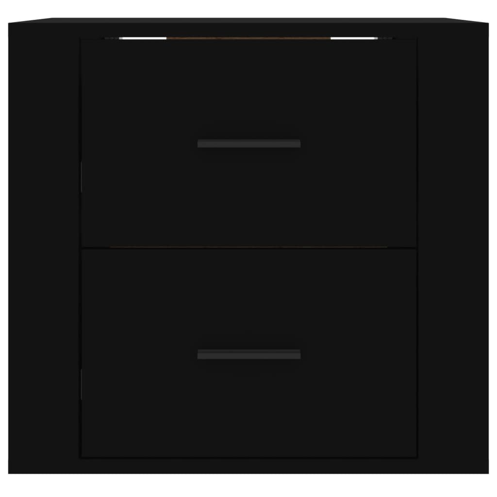 Wand-Nachttisch Schwarz 50x36x47 cm - Pazzar.ch