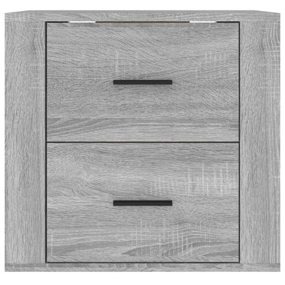 Wand-Nachttisch Grau Sonoma 50x36x47 cm - Pazzar.ch