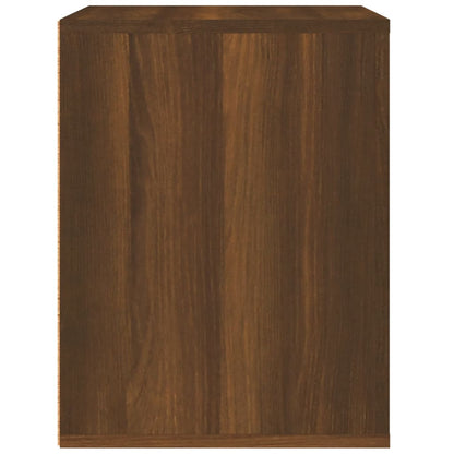 Wand-Nachttisch Braun Eichen-Optik 50x36x47 cm - Pazzar.ch