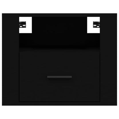 Wand-Nachttisch Schwarz 50x36x40 cm - Pazzar.ch