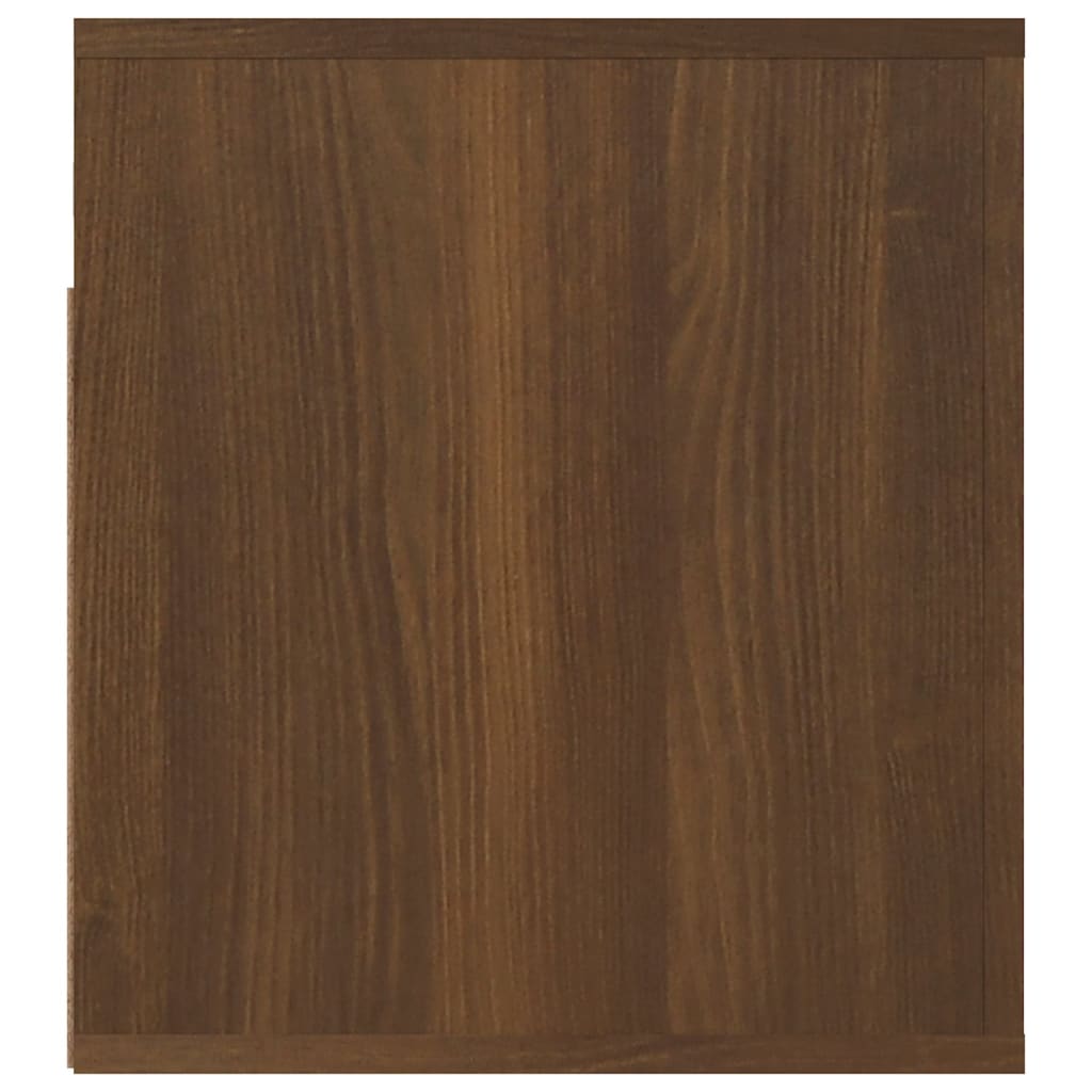 Wand-Nachttische 2 Stk. Braun Eichen-Optik 50x36x40 cm - Pazzar.ch