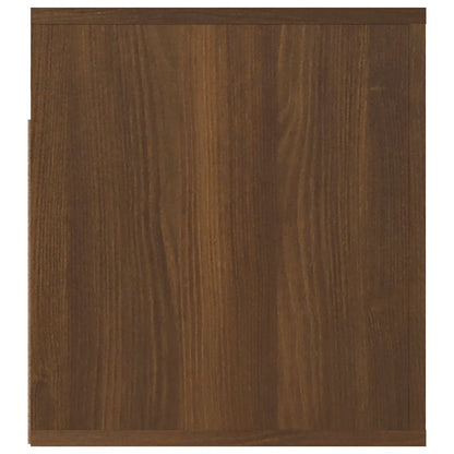 Wand-Nachttische 2 Stk. Braun Eichen-Optik 50x36x40 cm - Pazzar.ch