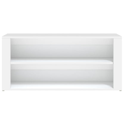 Schuhregal Weiß 100x35x45 cm Holzwerkstoff - Pazzar.ch