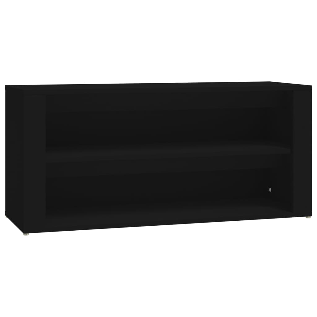 Schuhregal Schwarz 100x35x45 cm Holzwerkstoff - Pazzar.ch