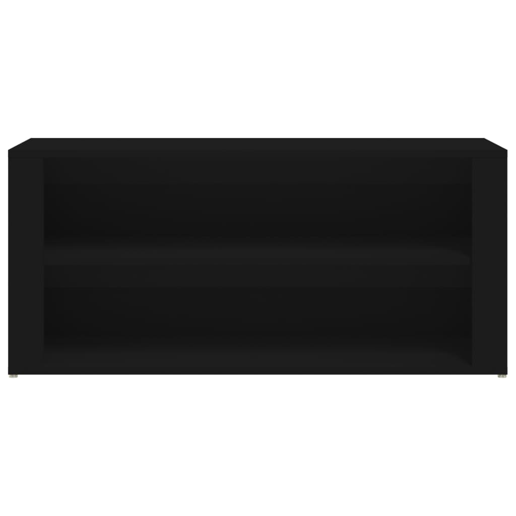Schuhregal Schwarz 100x35x45 cm Holzwerkstoff - Pazzar.ch