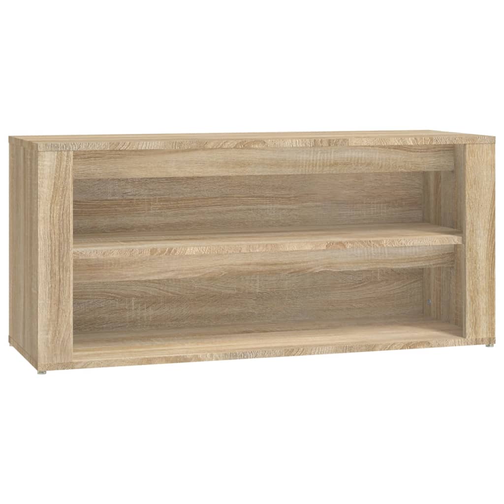 Schuhregal Sonoma-Eiche 100x35x45 cm Holzwerkstoff - Pazzar.ch