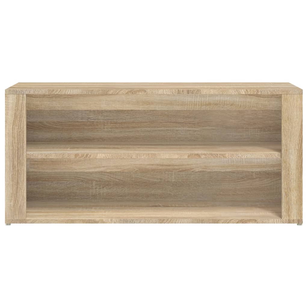 Schuhregal Sonoma-Eiche 100x35x45 cm Holzwerkstoff - Pazzar.ch