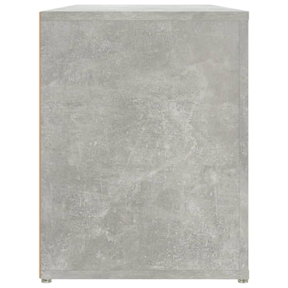 Schuhregal Betongrau 100x35x45 cm Holzwerkstoff - Pazzar.ch