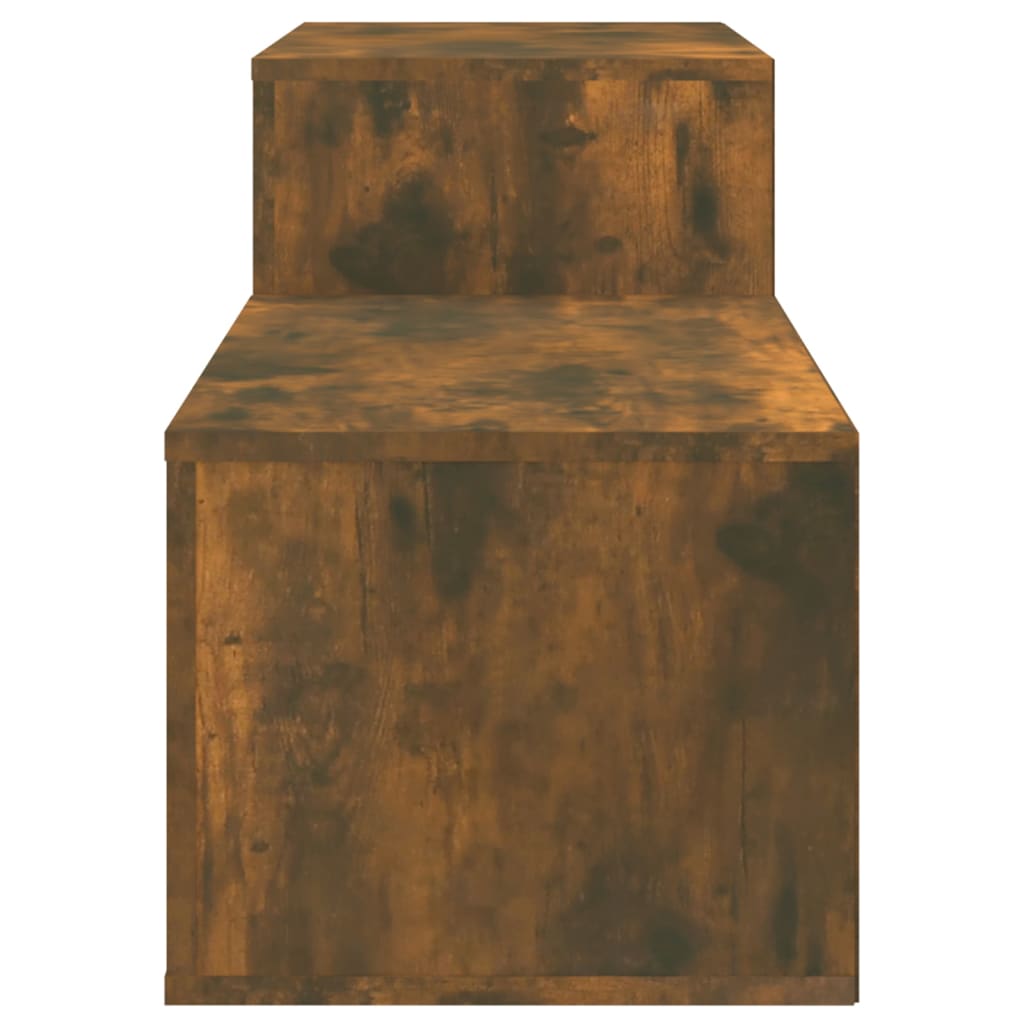 Schuhschrank Räuchereiche 150x35x45 cm Holzwerkstoff - Pazzar.ch