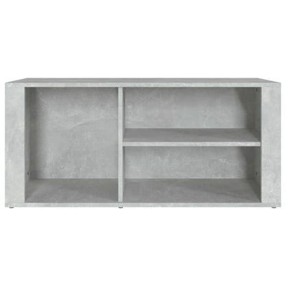 Schuhregal Betongrau 100x35x45 cm Holzwerkstoff - Pazzar.ch