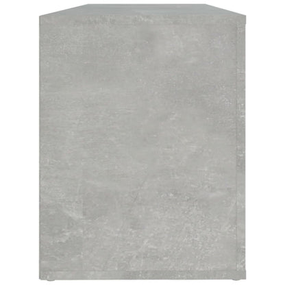 Schuhregal Betongrau 100x35x45 cm Holzwerkstoff - Pazzar.ch