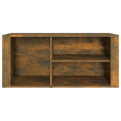 Schuhregal Räuchereiche 100x35x45 cm Holzwerkstoff - Pazzar.ch