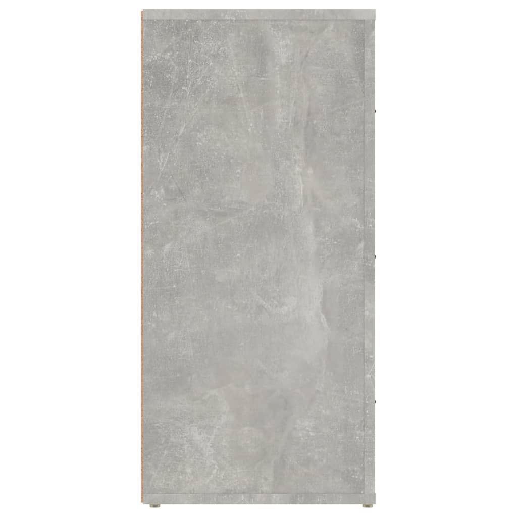 Sideboard Betongrau 40x33x70 cm Holzwerkstoff - Pazzar.ch