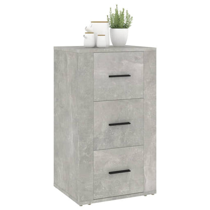 Sideboard Betongrau 40x33x70 cm Holzwerkstoff - Pazzar.ch