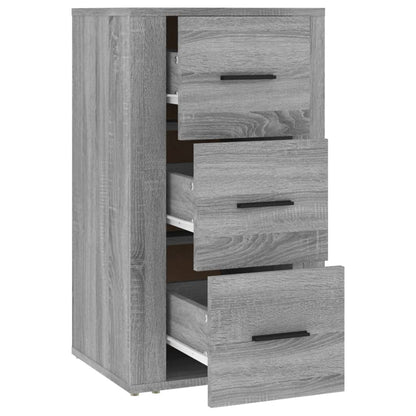 Sideboard Grau Sonoma 40x33x70 cm Holzwerkstoff - Pazzar.ch