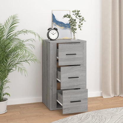 Sideboard Grau Sonoma 40x33x70 cm Holzwerkstoff - Pazzar.ch