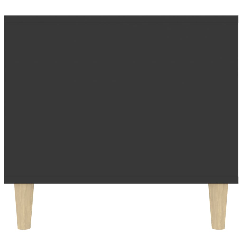 Couchtisch Schwarz 90x49x45 cm Holzwerkstoff - Pazzar.ch