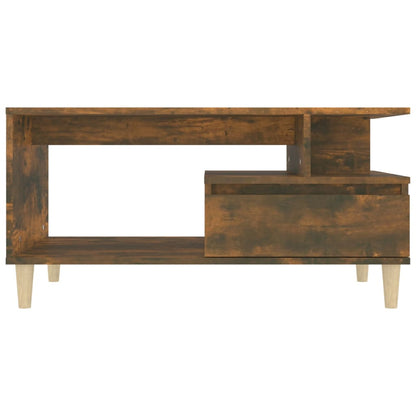 Couchtisch Räuchereiche 90x49x45 cm Holzwerkstoff - Pazzar.ch