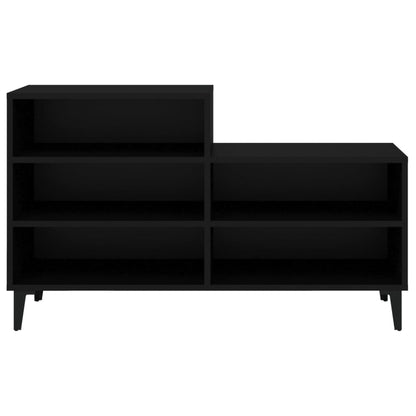 Schuhregal Schwarz 102x36x60 cm Holzwerkstoff - Pazzar.ch