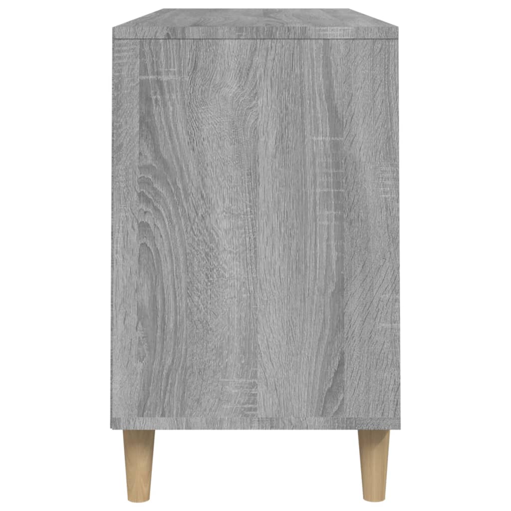 Schuhregal Grau Sonoma 102x36x60 cm Holzwerkstoff - Pazzar.ch