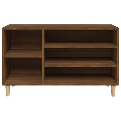 Schuhregal Braun Eichen-Optik 102x36x60 cm Holzwerkstoff - Pazzar.ch