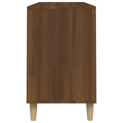 Schuhregal Braun Eichen-Optik 102x36x60 cm Holzwerkstoff - Pazzar.ch