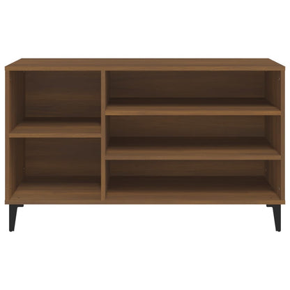 Schuhregal Braun Eichen-Optik 102x36x60 cm Holzwerkstoff - Pazzar.ch
