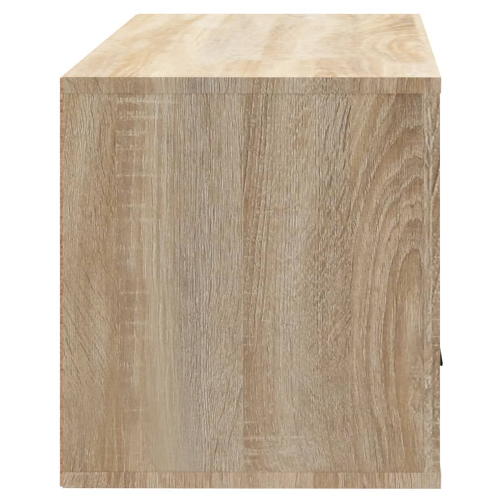 Wand-Schuhschrank Sonoma-Eiche 70x35x38 cm Holzwerkstoff - Pazzar.ch