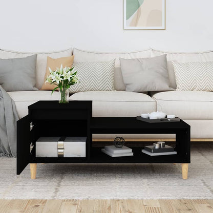 Couchtisch Schwarz 100x50x45 cm Holzwerkstoff - Pazzar.ch
