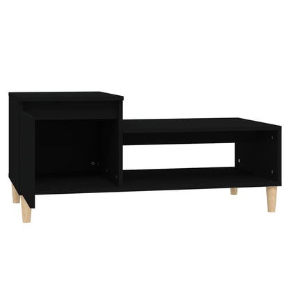 Couchtisch Schwarz 100x50x45 cm Holzwerkstoff - Pazzar.ch