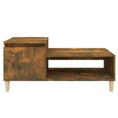 Couchtisch Räuchereiche 100x50x45 cm Holzwerkstoff - Pazzar.ch