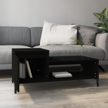 Couchtisch Schwarz 100x50x45 cm Holzwerkstoff - Pazzar.ch