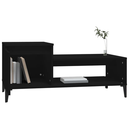 Couchtisch Schwarz 100x50x45 cm Holzwerkstoff - Pazzar.ch