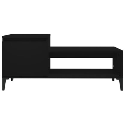 Couchtisch Schwarz 100x50x45 cm Holzwerkstoff - Pazzar.ch