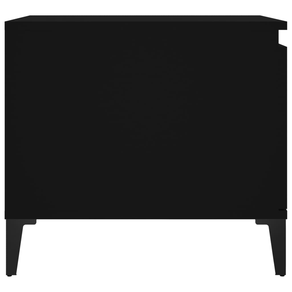 Couchtisch Schwarz 100x50x45 cm Holzwerkstoff - Pazzar.ch