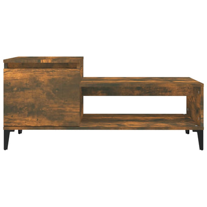 Couchtisch Räuchereiche 100x50x45 cm Holzwerkstoff - Pazzar.ch