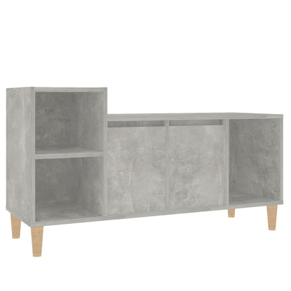 TV-Schrank Betongrau 100x35x55 cm Holzwerkstoff - Pazzar.ch