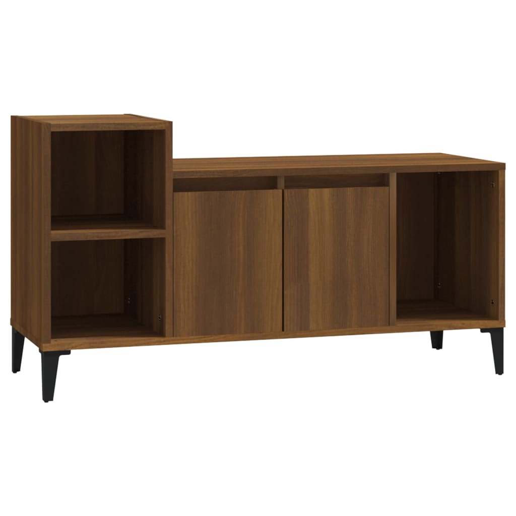 TV-Schrank Braun Eichen-Optik 100x35x55 cm Holzwerkstoff - Pazzar.ch