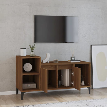 TV-Schrank Braun Eichen-Optik 100x35x55 cm Holzwerkstoff - Pazzar.ch