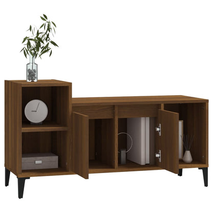 TV-Schrank Braun Eichen-Optik 100x35x55 cm Holzwerkstoff - Pazzar.ch