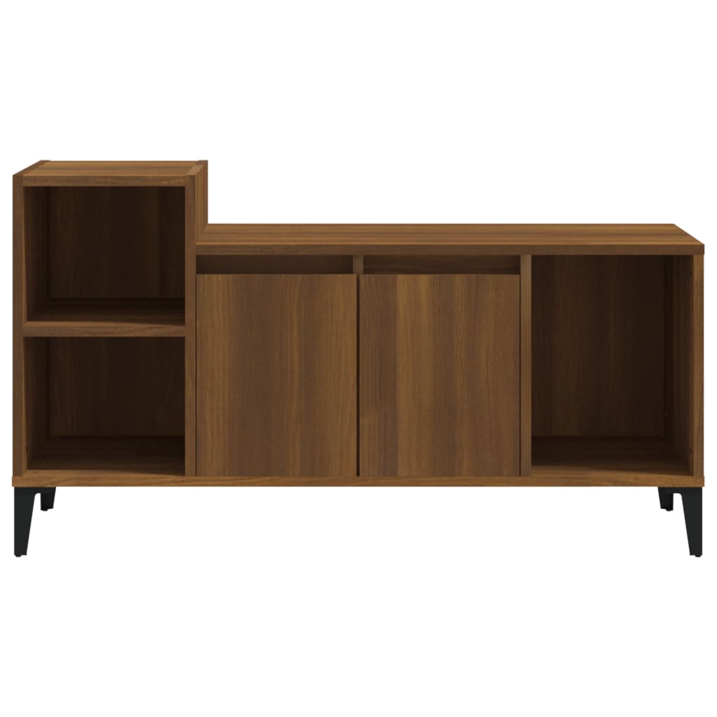 TV-Schrank Braun Eichen-Optik 100x35x55 cm Holzwerkstoff - Pazzar.ch